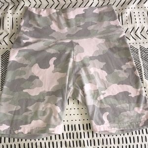 Aerie Camo Bike Shorts